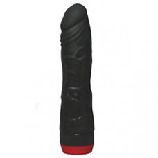 6.5 inch Penis Shaped Dildo multi speed Black vibrator